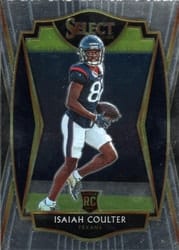 2020 Panini Select Base Set Isaiah Coulter #198 card