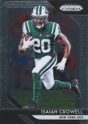 2018 Panini Prizm Base Set Isaiah Crowell #53 card