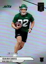 2024 Donruss Elite Base Set Isaiah Davis #109 card