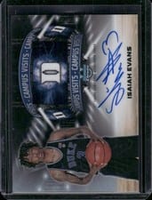 2024-25 Bowman University Chrome Campus Visits Autographs Isaiah Evans #CVA-IE card