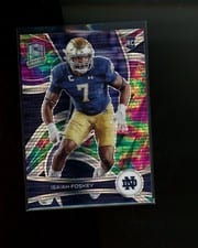 2023 Panini Chronicles Draft Picks Spectra Isaiah Foskey #21 card