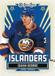 2025-26 O-Pee-Chee Base Retro Isaiah George #203 card