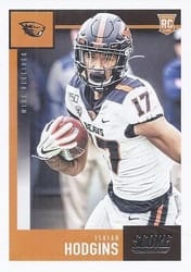 2020 Score Base Set Isaiah Hodgins #425 card