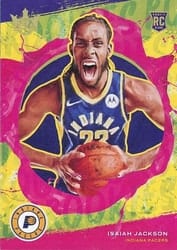 2021-22 Panini Court Kings Base Set Isaiah Jackson #124 card