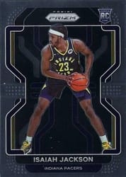 2021-22 Panini Prizm Base Set Isaiah Jackson #309 card