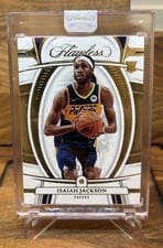 2021 Panini Flawless Isaiah Jackson #25 card