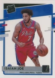 2020-21 Clearly Donruss Base Set Isaiah Joe #72 card
