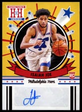 2020-21 Panini Chronicles Hometown Heroes Rookie Autographs Isaiah Joe #HH-ISJ card