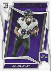 2022 Panini Rookies & Stars Base Set Isaiah Likely #168 card