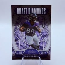 2025 Panini Absolute Draft Diamonds Isaiah Likely #DD-ILY card