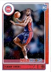 2021-22 Hoops Winter Base Set Isaiah Livers #208 card