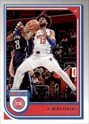 2022-23 Hoops Base Set Isaiah Livers #65 card