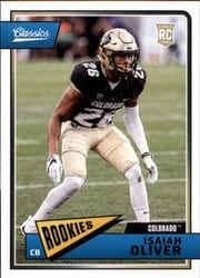 2018 Panini Classics Base Set Isaiah Oliver #232 card