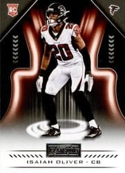 2018 Panini Playbook Base Set Isaiah Oliver #168 card