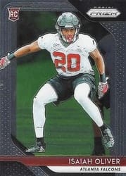 2018 Panini Prizm Base Set Isaiah Oliver #259 card