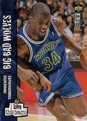 1995-96 Collector's Choice Base Set Isaiah Rider #381 card