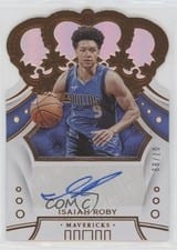 2019 Panini Crown Royale Rookie Autographs Isaiah Roby #CR-IRB card