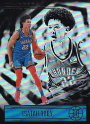 2020-21 Panini Illusions Base Set Isaiah Roby #127 card