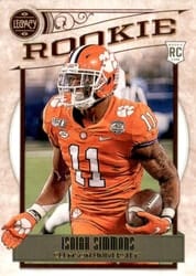 2020 Panini Legacy Base Set Isaiah Simmons #161 card