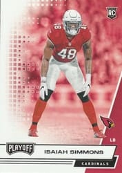 2020 Panini Playoff Base Set Isaiah Simmons #276 card