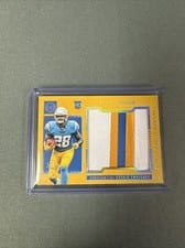 2022 Panini Encased Substantial Rookie Swatches Isaiah Spiller #SS-15 card