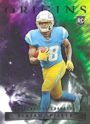2022 Panini Origins Base Set Isaiah Spiller #108 card