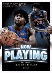2020-21 Hoops Now Playing Isaiah Stewart #SS-32 card