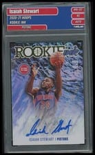2020-21 Hoops Rookie Ink Isaiah Stewart #RI-IST card