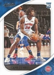 2020-21 Panini Absolute Memorabilia Base Set Isaiah Stewart #31 card