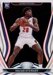 2020-21 Panini Certified Base Set Isaiah Stewart #185 card