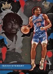 2020-21 Panini Court Kings Base Set Isaiah Stewart #125 card