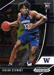 2020 Panini Prizm Draft Picks Base Set Isaiah Stewart #66 card