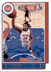 2021-22 Hoops Base Set Isaiah Stewart #195 card