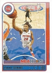 2021-22 Hoops Winter Base Set Isaiah Stewart #195 card