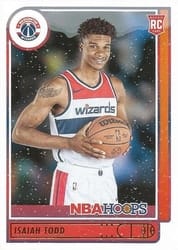 2021-22 Hoops Winter Base Set Isaiah Todd #241 card