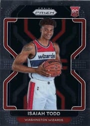 2021-22 Panini Prizm Base Set Isaiah Todd #299 card