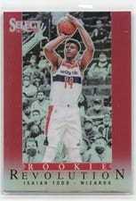 2021 Panini Select Rookie Revolution Isaiah Todd Red Prizm #5 card