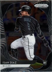 2020 Panini Prizm Base Set Isan Diaz #25 card