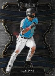2020 Panini Select Base Set Isan Diaz #76 card