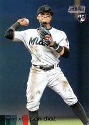 2020 Stadium Club Base Set Isan Diaz #258 card