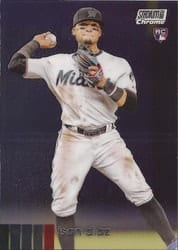 2020 Stadium Club Chrome Base Set Isan Diaz #258 card