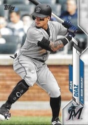 2020 Topps Base Set Isan Diaz #278 card