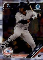 2019 Bowman Chrome Prospects Isiah Gilliam #BCP-204 card
