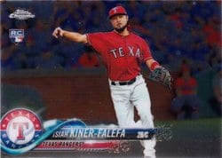 2018 Topps Chrome Update Base Set Isiah Kiner-Falefa #HMT12 card