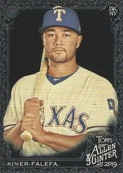 2019 Topps Allen & Ginter X Base Set Isiah Kiner-Falefa #122 card