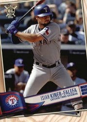 2019 Topps Big League Base Set Isiah Kiner-Falefa #201 card