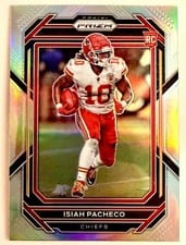 2022 Panini Prizm Isiah Pacheco #352 card