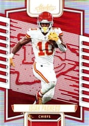 2023 Panini Absolute Base Set Isiah Pacheco #53 card