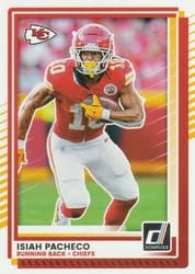 2025 Donruss Base Set Isiah Pacheco #217 card