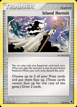 Dragon Frontiers Island Hermit #76 card